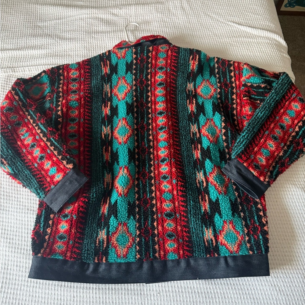 Wrangler western Sherpa denim Jacket